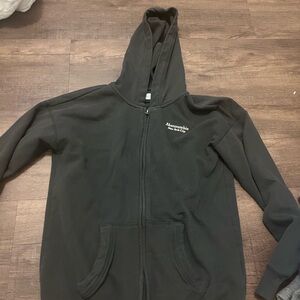 Abercrombie Kids Black Fleece Hoodie